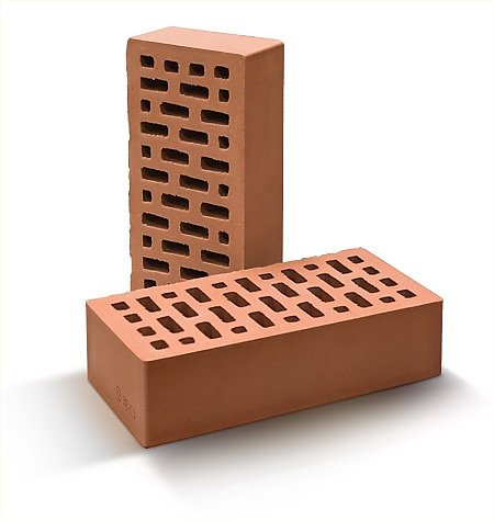 Облицовочный пустотелый, М-150,120x250x65, красный, Верхневолжский КЗ