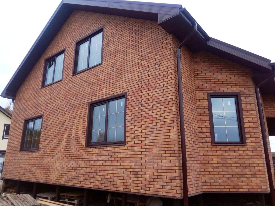 Kalahari Rustik, Толщина 40 мм, Фасадные Термопанели Rufford