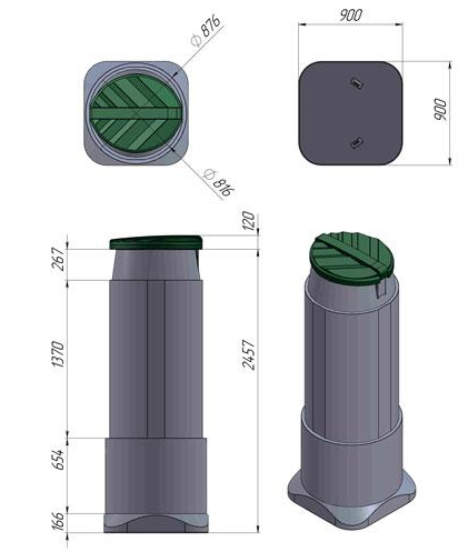 Колодец фильтрации Росток