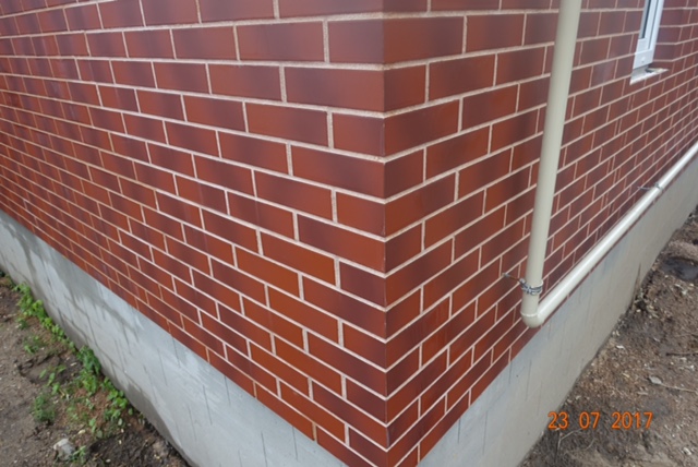 Burgund Glatt, Толщина 40 мм, Фасадные Термопанели Rufford