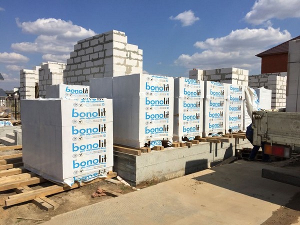 Газобетонные блоки Bonolit г. Малоярославец D600 B3,5 625х200х500