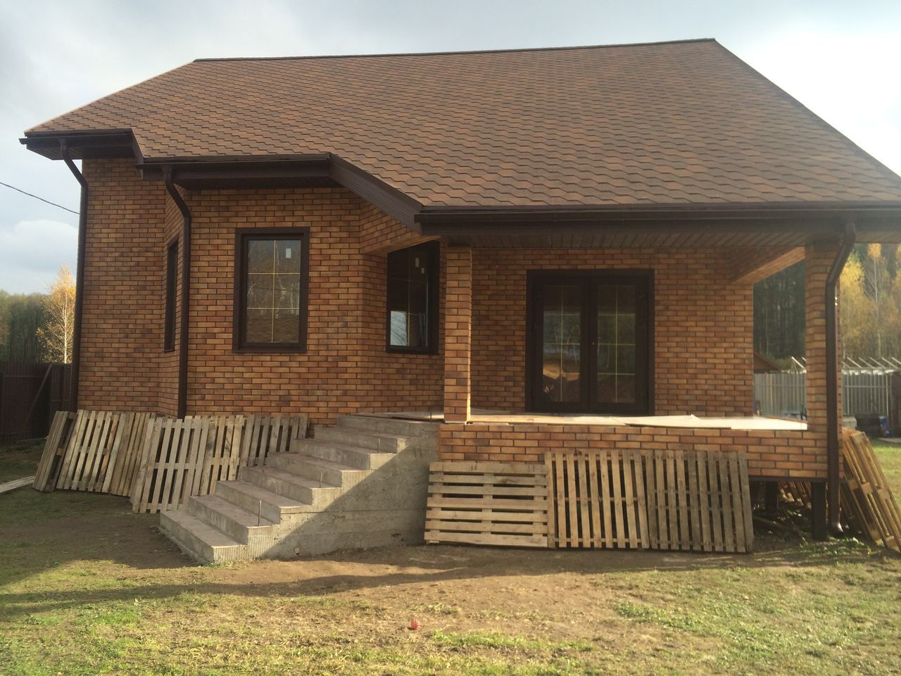 Natural Braun Struktur, Толщина 30 мм, Фасадные Термопанели Rufford